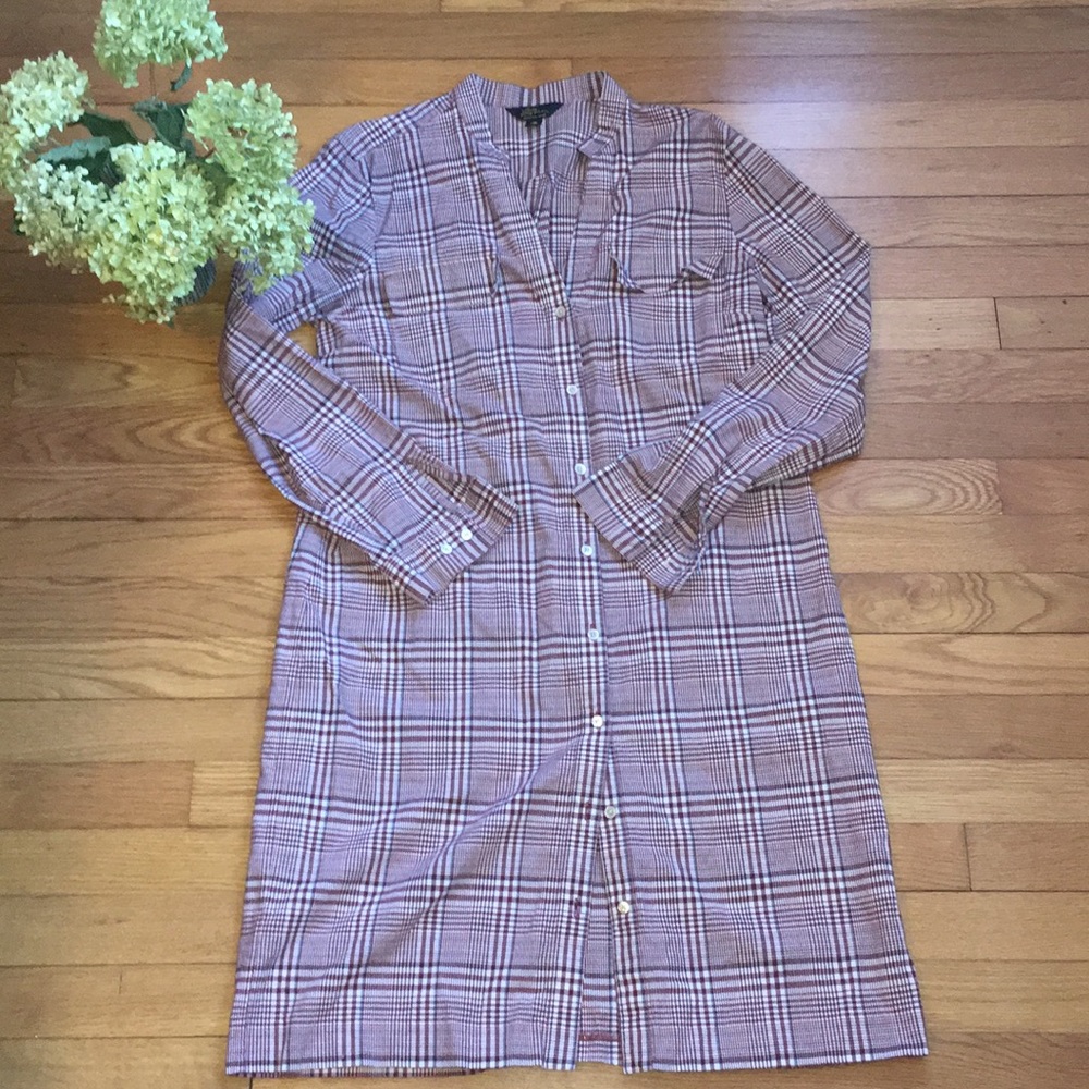 LL Bean Signature Button Down Dress